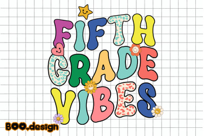 Retro Fifth Grade Vibes Graphics