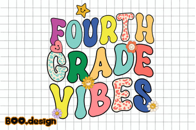 Retro Fourth Grade Vibes Graphics