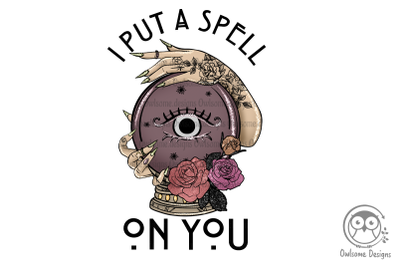 I put a spell on you Sublimation