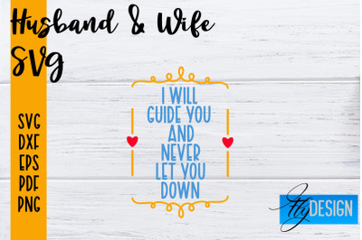 Husband and Wife SVG | Husband Quotes SVG | Wife Quotes Designs