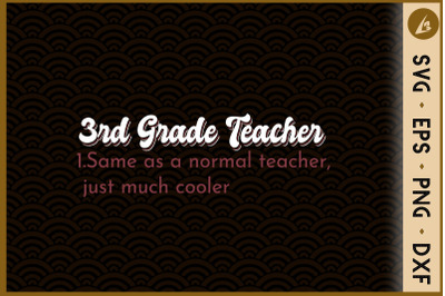 3rd grade teacher funny meaning