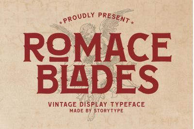 ROMACE BLADES Typeface