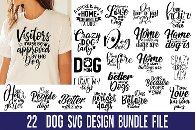 Dog SVG Bundle File