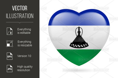 Heart icon of Lesotho