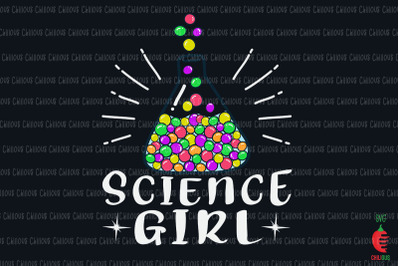 Science Girl Chemistry Biology