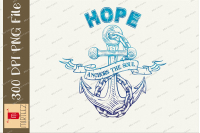 Hope Anchor The Soul Ocean Sailing PNG