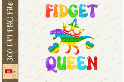 Fidget Queen Popsicle Pop It Design