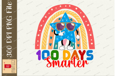 Pop It 100 Days Smarter Sublimation