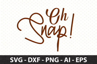 Oh snap&21; svg