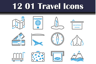 01 Travel Icon Set