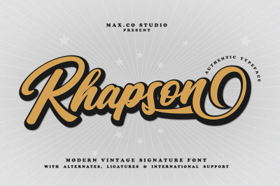 Rhapson Script