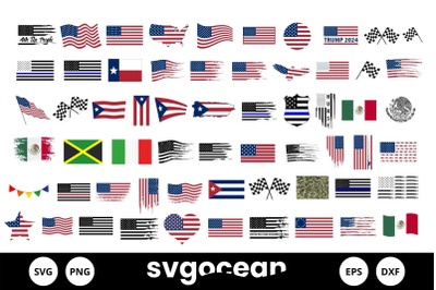 Flags SVG Bundle