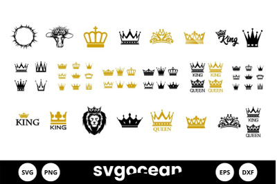 Crowns&nbsp;SVG&nbsp;Bundle