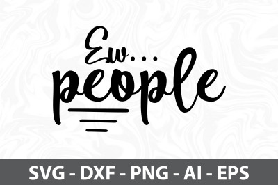 Ew  people svg