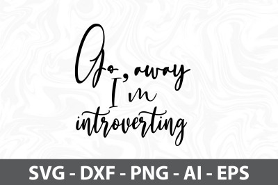 Go away I am introverting svg