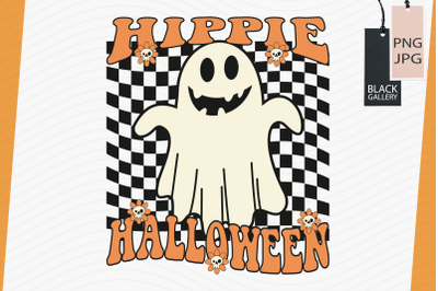 Retro Halloween PNG Sublimation