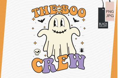 Retro Halloween PNG Sublimation