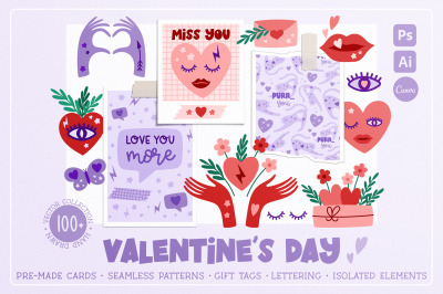 Valentine&#039;s Day Vector Collection