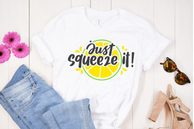 Just Squeeze It SVG Cut File