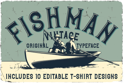 Fishman Vintage Font