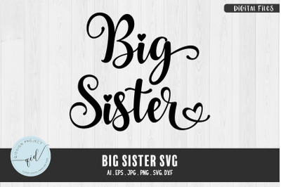 Big Sister, Sibling SVG