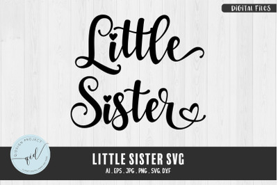 Little Sister, Sibling SVG