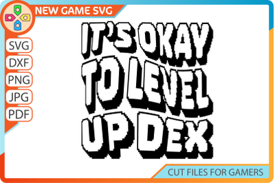 Wavy video game quote SVG | Funny role playing game saying cut file