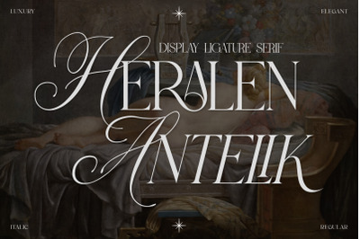 Heralen Antelik Typeface