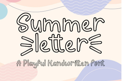 Summer Letter