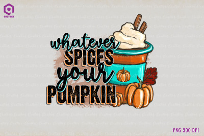 Whatever spice your pumpkin