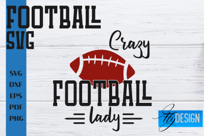 Football SVG | Football Mom SVG | Sports Mom SVG