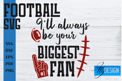 Football SVG | Football Mom SVG | Sports Mom SVG