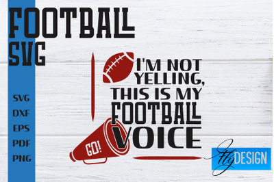 Football SVG | Football Mom SVG | Sports Mom SVG