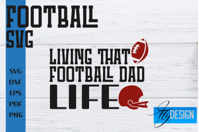 Football SVG | Football Mom SVG | Sports Mom SVG