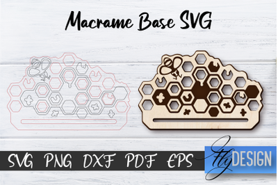 Macrame Base SVG | Macrame Cut SVG | CNC files