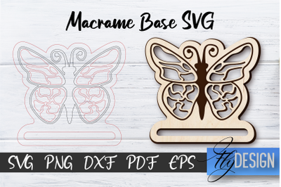 Macrame Base SVG | Macrame Cut SVG | CNC files