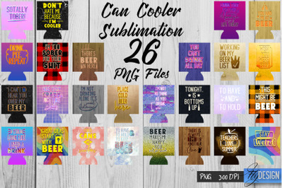 Can Cooler Sublimation | Can Koozie Designs | Can Koozie Sublimation