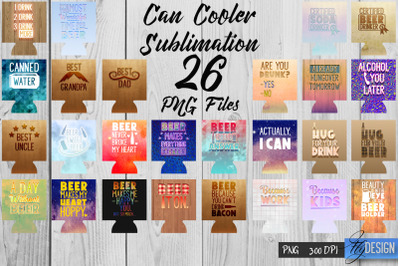 Can Cooler Sublimation | Can Koozie Designs | Can Koozie Sublimation