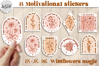 Inspirational Sticker Bundle | Motivational Quote Stickers