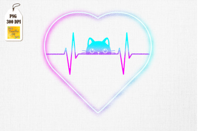 Cat Heartbeat Love Cats