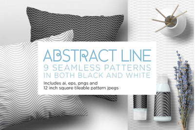 Abstract Line Seamless Patterns