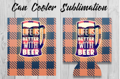 Can Cooler Sublimation | Can Koozie Designs | Can Koozie Sublimation