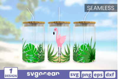 Tropical Can&nbsp;Glass Wrap SVG