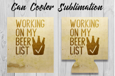 Can Cooler Sublimation | Can Koozie Designs | Can Koozie Sublimation