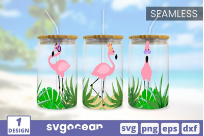 Flamingos Libbey&nbsp;Wrap SVG