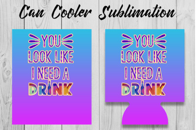 Can Cooler Sublimation | Can Koozie Designs | Can Koozie Sublimation