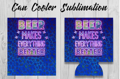 Can Cooler Sublimation | Can Koozie Designs | Can Koozie Sublimation