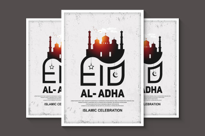 Eid Al Adha Blacken Flyer