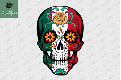 Mexico Sugar Skull Day Of The Dead