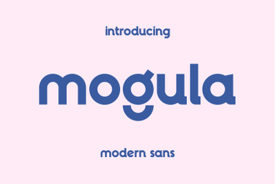 mogula Typeface